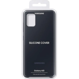 Kup Samsung Gehäuse Galaxy A51 EF-PA515TB schwarz/schwarz Silikonhülle - SMG093BLK - {ean13} - Sklep Home Screen