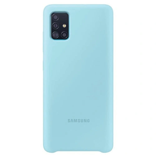 Kup Etui Samsung Galaxy A51 EF-PA515TL albastru/blue Silicone Cover - SMG094BLU - {ean13} - Sklep Home Screen