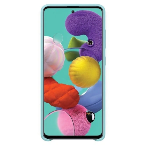 Kup Etui Samsung Galaxy A51 EF-PA515TL kék/szilikon borítás - SMG094BLU - {ean13} - Sklep Home Screen