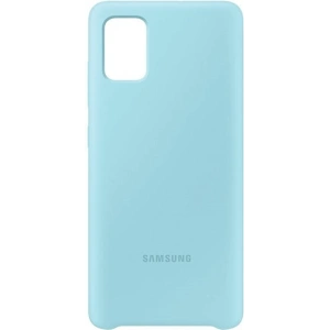 Kup Etui Samsung Galaxy A51 EF-PA515TL niebieski/blue Silicone Cover - SMG094BLU - {ean13} - Sklep Home Screen