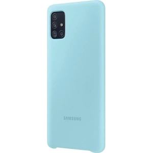 Kup Samsung Gehäuse Galaxy A51 EF-PA515TL blau/blau Silikonhülle - SMG094BLU - {ean13} - Sklep Home Screen