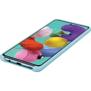 Kup Samsung Gehäuse Galaxy A51 EF-PA515TL blau/blau Silikonhülle - SMG094BLU - {ean13} - Sklep Home Screen