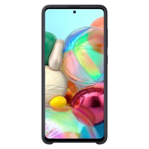 Kup Etui Samsung Galaxy A71 EF-PA715TB fekete/szilikon tok - SMG097BLK - {ean13} - Sklep Home Screen