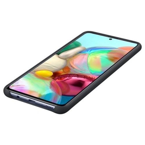 Kup Etui Samsung Galaxy A71 EF-PA715TB fekete/szilikon tok - SMG097BLK - {ean13} - Sklep Home Screen