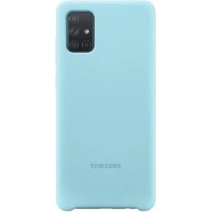 Kup Etui Samsung Galaxy A71 EF-PA715TL niebieski/blue Silicone Cover - SMG098BLU - {ean13} - Sklep Home Screen