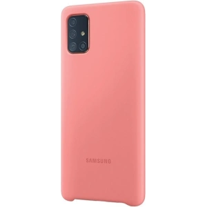 Kup Etui Samsung Galaxy A71 EF-PA715TP roz/roz Silicon Cover - SMG099PNK - {ean13} - Sklep Home Screen