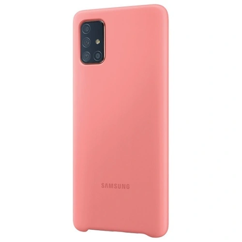 Kup Etui Samsung Galaxy A71 EF-PA715TP růžový/pink silikonový kryt - SMG099PNK - {ean13} - Sklep Home Screen