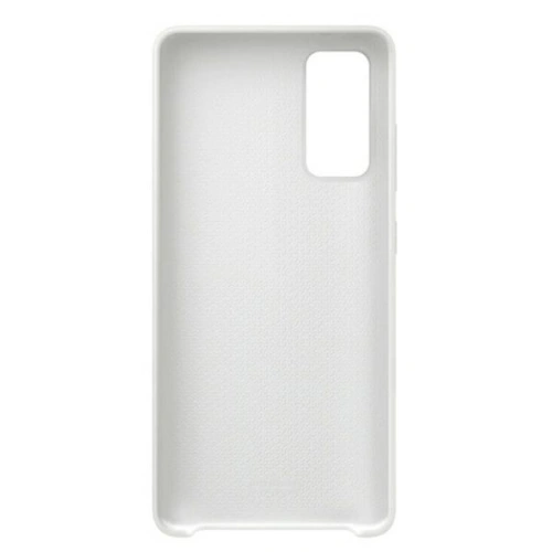 Kup Etui Samsung Galaxy S20 FE EF-PG780TW alb/white Silicone Cover - SMG104WHT - {ean13} - Sklep Home Screen