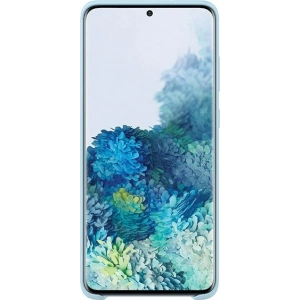 Kup Etui Samsung Galaxy S20+ Plus EF-PG985TL niebieski/sky blue Silicone Cover - SMG113BLU - {ean13} - Sklep Home Screen