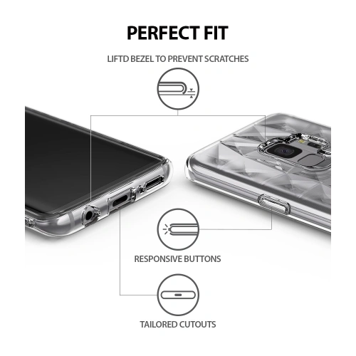 Kup Etui Ringke Air Prism Samsung Galaxy S9 Clear - RGK640CL - {ean13} - Sklep Home Screen