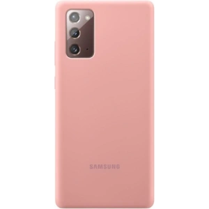 Kup Etui Samsung Galaxy Note 20 EF-PN980TA cupru/maro cupru Silicone Cover - SMG123BR - {ean13} - Sklep Home Screen