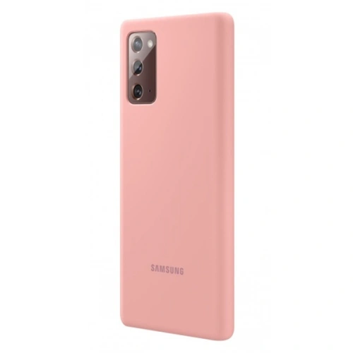 Kup Etui Samsung Galaxy Note 20 EF-PN980TA cupru/maro cupru Silicone Cover - SMG123BR - {ean13} - Sklep Home Screen