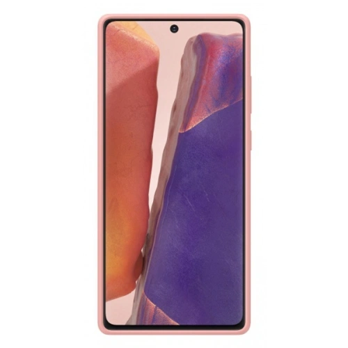 Kup Etui Samsung Galaxy Note 20 EF-PN980TA cupru/maro cupru Silicone Cover - SMG123BR - {ean13} - Sklep Home Screen