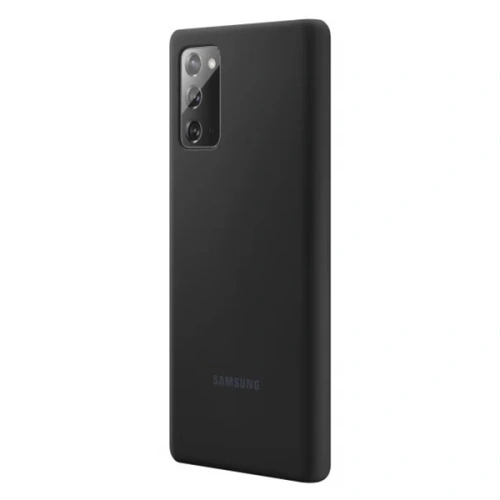 Kup Etui Samsung Galaxy Note 20 EF-PN980TB czarny/black Silicone Cover - SMG124BLK - {ean13} - Sklep Home Screen