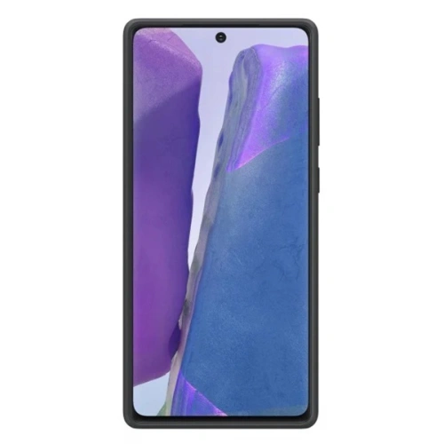 Kup Etui Samsung Galaxy Note 20 EF-PN980TB czarny/black Silicone Cover - SMG124BLK - {ean13} - Sklep Home Screen
