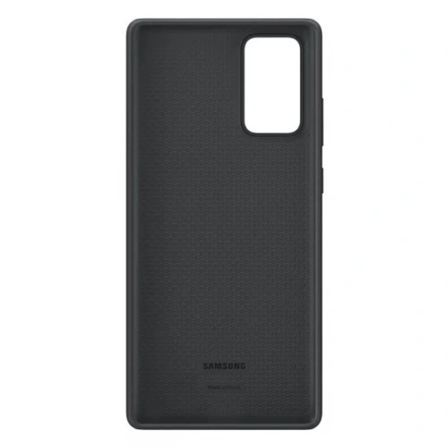 Kup Etui Samsung Galaxy Note 20 EF-PN980TB fekete/szilikon borító - SMG124BLK - {ean13} - Sklep Home Screen