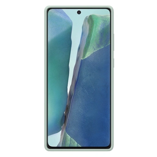 Buy Samsung Galaxy Note 20 EF-PN980TM mint Silicone Cover - SMG125MNT - {ean13} - Home Screen Store Europe