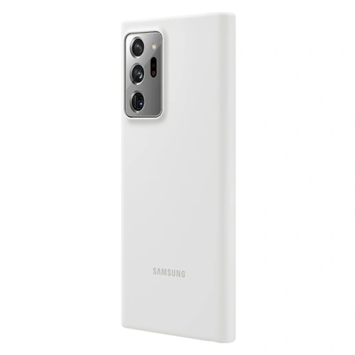 Kup Etui Samsung Galaxy Note 20 Ultra EF-PN985TW białe srebro/white silver Silicone Cover - SMG128WHTSLV - {ean13} - Sklep Home Screen