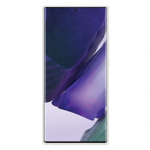 Kup Etui Samsung Galaxy Note 20 Ultra EF-PN985TW białe srebro/white silver Silicone Cover - SMG128WHTSLV - {ean13} - Sklep Home Screen