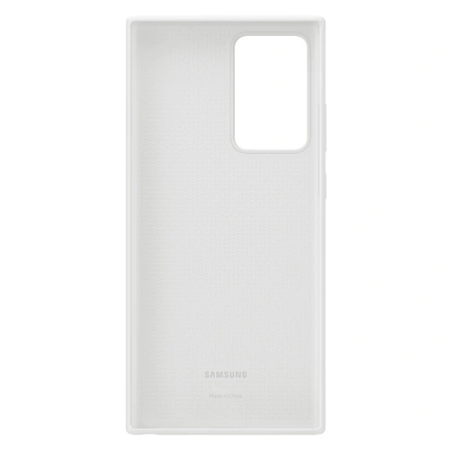 Kup Etui Samsung Galaxy Note 20 Ultra EF-PN985TW białe srebro/white silver Silicone Cover - SMG128WHTSLV - {ean13} - Sklep Home Screen