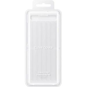 Kup Etui Samsung Galaxy Z Flip EF-QF707CT Capac transparent clar - SMG129CL - {ean13} - Sklep Home Screen