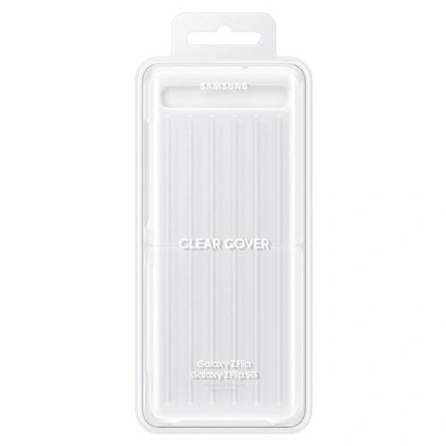 Kup Samsung Gehäuse Galaxy Z Flip EF-QF707CT Transparente Abdeckung - SMG129CL - {ean13} - Sklep Home Screen