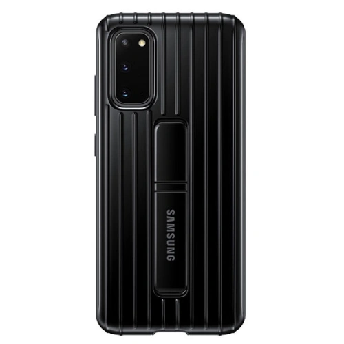 Kup Samsung Case Galaxy S20 EF-RG980CB schwarz/schwarz Standing-Schutzhülle - SMG135BLK - {ean13} - Sklep Home Screen