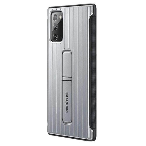 Kup Etui Samsung Galaxy Note 20 EF-RN980CS argintie/silver Protective Standing Cover - SMG142SLV - {ean13} - Sklep Home Screen