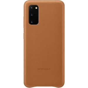 Kup Etui Samsung Galaxy S20 EF-VG980LA brązowy/brown Leather Cover - SMG146BR - {ean13} - Sklep Home Screen