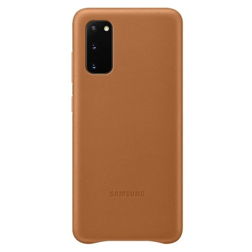Kup Etui Samsung Galaxy S20 EF-VG980LA maro/ brown Leather Cover - SMG146BR - {ean13} - Sklep Home Screen