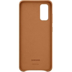 Kup Etui Samsung Galaxy S20 EF-VG980LA brązowy/brown Leather Cover - SMG146BR - {ean13} - Sklep Home Screen