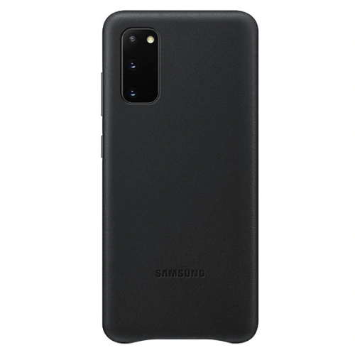 Kup Etui Samsung Galaxy S20 EF-VG980LB czarny/black Leather Cover - SMG147BLK - {ean13} - Sklep Home Screen
