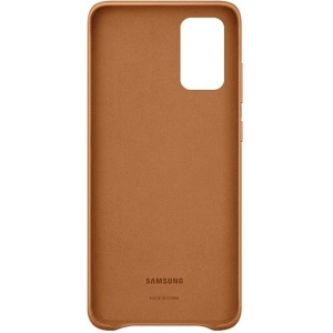 Kup Etui Samsung Galaxy S20+ Plus EF-VG985LA brązowy/brown Leather Cover - SMG151BR - {ean13} - Sklep Home Screen