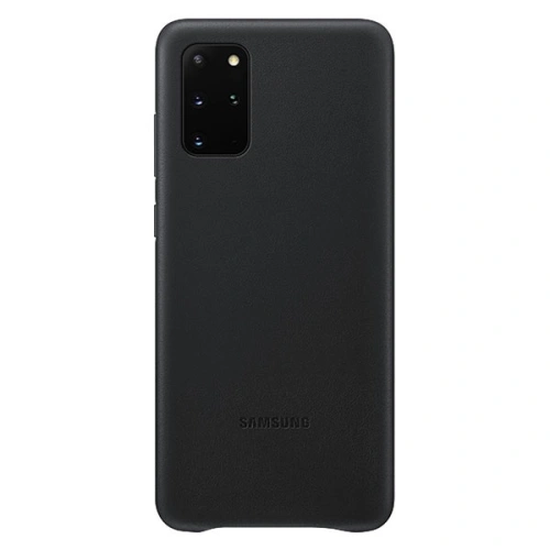 Buy Samsung Galaxy S20+ Plus EF-VG985LB black Leather Cover - SMG152BLK - {ean13} - Home Screen Store Europe
