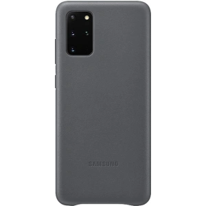 Etui Samsung Galaxy S20+ Plus EF-VG985LJ šedá/gray kožený obal