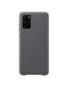 Buy Samsung Galaxy S20+ Plus EF-VG985LJ gray Leather Cover - SMG153GRY - {ean13} - Home Screen Store Europe