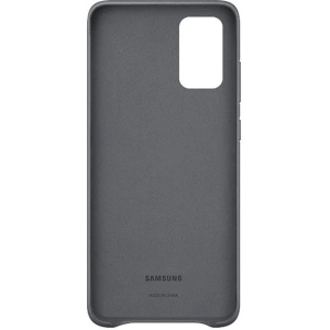 Kup Etui Samsung Galaxy S20+ Plus EF-VG985LJ szary/gray Leather Cover - SMG153GRY - {ean13} - Sklep Home Screen