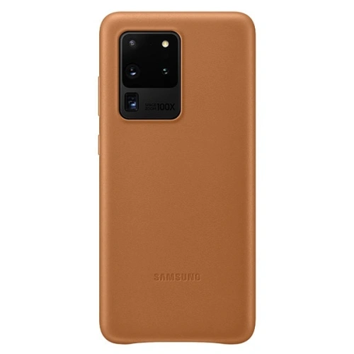 Kup Etui Samsung Galaxy S20 Ultra EF-VG988LA maro/brown Leather Cover - SMG156BR - {ean13} - Sklep Home Screen