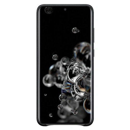 Buy Samsung Galaxy S20 Ultra EF-VG988LB black Leather Cover - SMG157BLK - {ean13} - Home Screen Store Europe