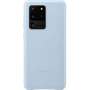 Kup Etui Samsung Galaxy S20 Ultra EF-VG988LL niebieski/sky blue Leather Cover - SMG159BLU - {ean13} - Sklep Home Screen