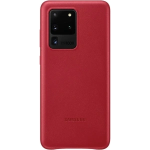 Kup Etui Samsung Galaxy S20 Ultra EF-VG988LR czerwony/red Leather Cover - SMG160RED - {ean13} - Sklep Home Screen