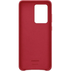 Kup Etui Samsung Galaxy S20 Ultra EF-VG988LR czerwony/red Leather Cover - SMG160RED - {ean13} - Sklep Home Screen