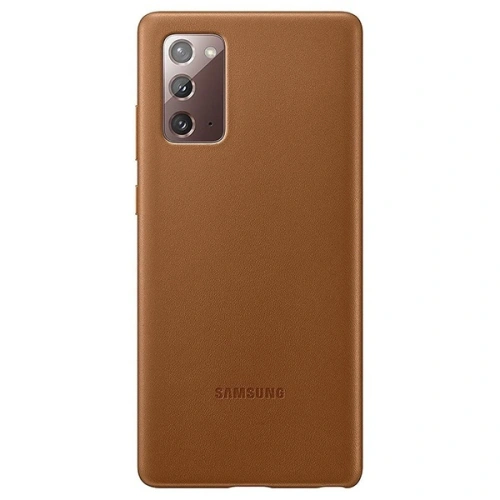 Kup Etui Samsung Galaxy Note 20 EF-VN980LA hnědý/brown kožený obal - SMG162BR - {ean13} - Sklep Home Screen