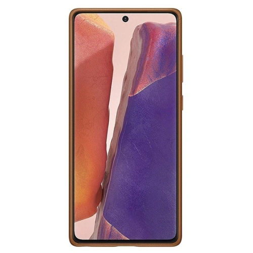 Kup Samsung Tasche Galaxy Note 20 EF-VN980LA braun/braun Lederhülle - SMG162BR - {ean13} - Sklep Home Screen