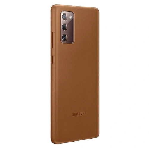 Kup Etui Samsung Galaxy Note 20 EF-VN980LA hnědý/brown kožený obal - SMG162BR - {ean13} - Sklep Home Screen