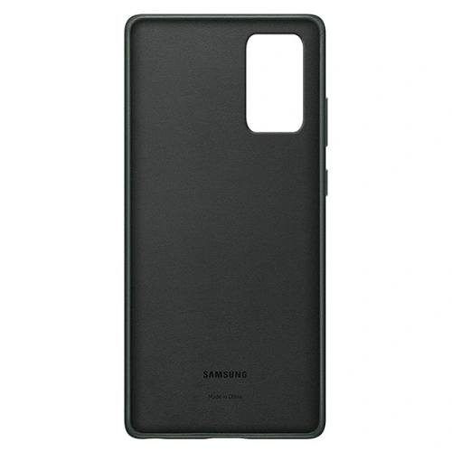 Kup Etui Samsung Galaxy Note 20 EF-VN980LG zelené/green Leather Cover - SMG164GRN - {ean13} - Sklep Home Screen