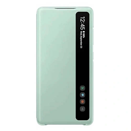 Kup Etui Samsung Galaxy S20 FE EF-ZG780CMEGEE mátový/mint Clear View Cover - SMG168MNT - {ean13} - Sklep Home Screen