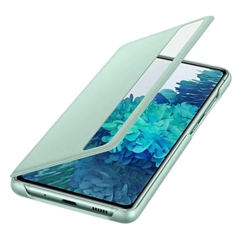Kup Etui Samsung Galaxy S20 FE EF-ZG780CMEGEE mátový/mint Clear View Cover - SMG168MNT - {ean13} - Sklep Home Screen