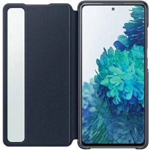 Kup Etui Samsung Galaxy S20 FE EF-ZG780CNEGEE granatowy/navy Clear View Cover - SMG169NAV - {ean13} - Sklep Home Screen