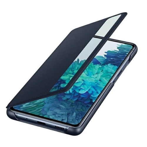 Kup Etui Samsung Galaxy S20 FE EF-ZG780CNEGEE granatowy/navy Clear View Cover - SMG169NAV - {ean13} - Sklep Home Screen